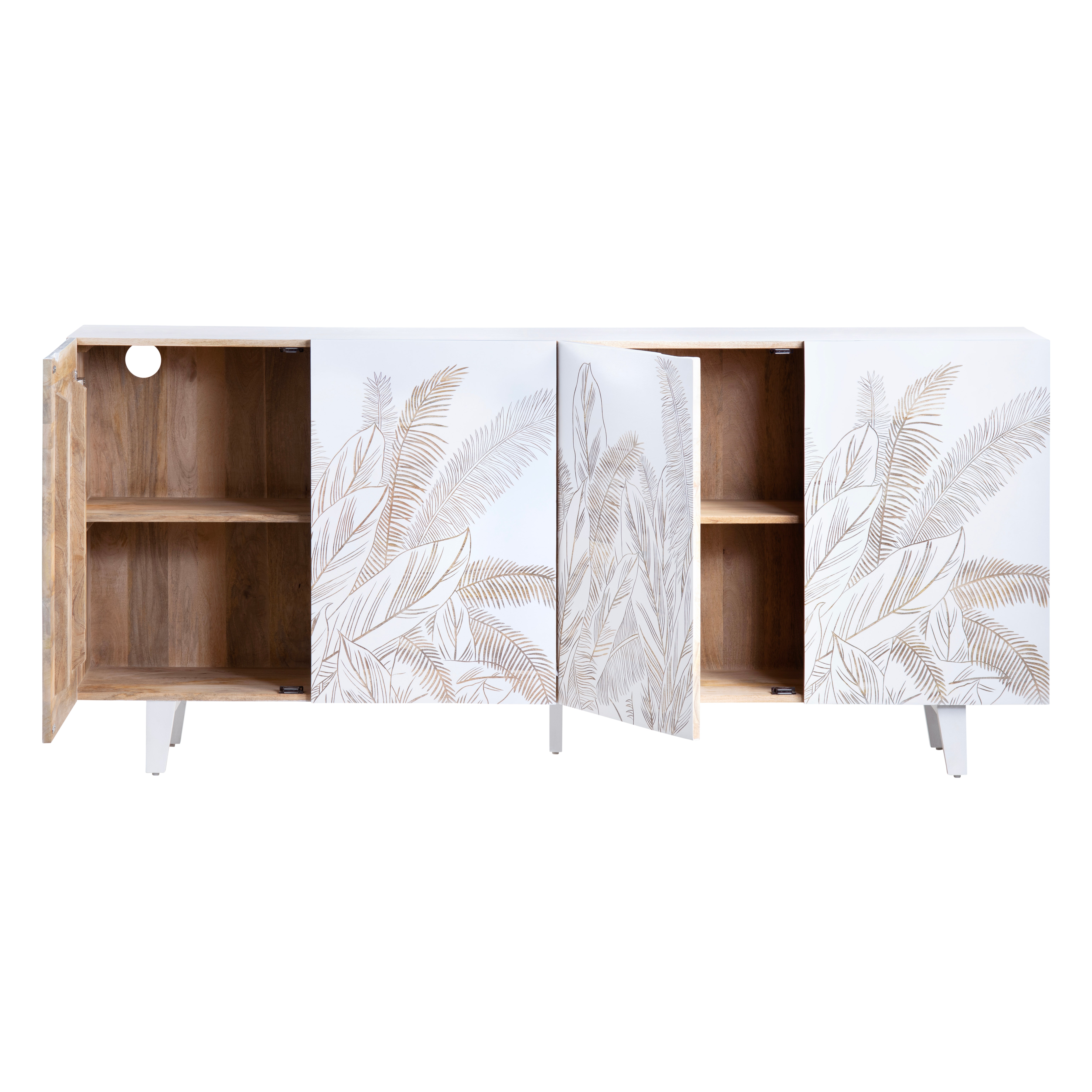 Seaside Four-Door Sideboard - Crestview Collection