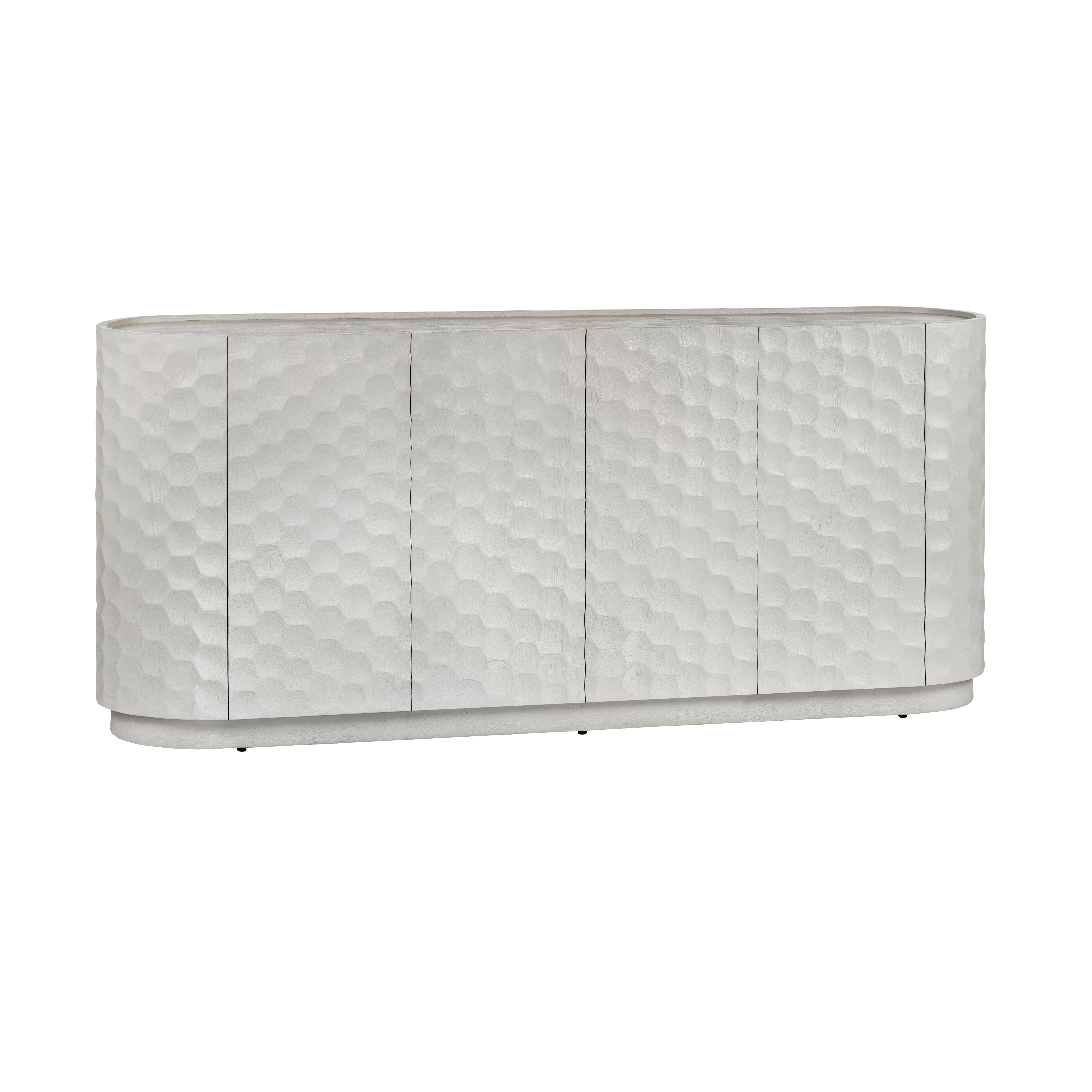Gibson Four-Door Sideboard (White) - Crestview Collection